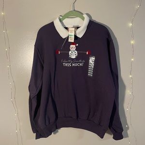 Cute Grandma Christmas Sweater Size L